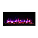 Amantii Symmetry SYM-74-XT Built in Smart Extra Tall Outdoor Electric Fireplace