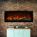 Amantii Symmetry SYM-50-XT Built in Smart Extra Tall Outdoor Electric Fireplace