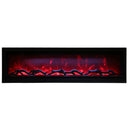 Amantii 88 Inch Symmetry 3.0 Built-in Modern Linear Outdoor Electric Fireplace