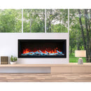 Amantii Symmetry SYM-88-XT Built in Smart Extra Tall Outdoor Electric Fireplace