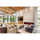 Amantii 88 Inch Symmetry 3.0 Built-in Modern Linear Outdoor Electric Fireplace