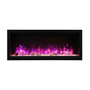 Amantii Symmetry SYM-100-XT Built in Smart Extra Tall Outdoor Electric Fireplace