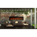 Amantii Symmetry SYM-74-XT Built in Smart Extra Tall Outdoor Electric Fireplace