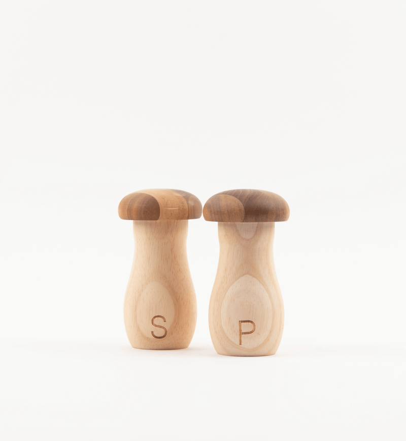 Mushroom Shaped Salt & Pepper Shakers