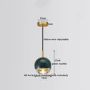 GobekUsa LED Marble Pendant Lamp: Modern Luxury Hanging Light for Home, Restaurant & Bedroom
