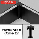 GobekUsa LED Skirting Profile: Hidden Corner Recessed Aluminum Baseboard Light Strip