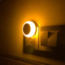 GobekUsa LED Night Light Smart Sensor Plug-in Wall Night Lamp for Home Bedroom Hallway