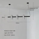 GobekUsa LED Macaron Pendant Chandelier - Modern U Shape Hanging Lamp
