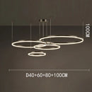 GobekUsa LED Pendant Chandeliers for Staircase & Living Room Lighting