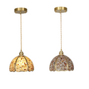GobekUsa Crystal Glass LED Pendant Light Fixture, Adjustable Height, Modern Luxury Design