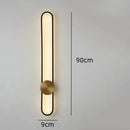 GobekUsa LED Long Wall Lamp for Living Room Bedside TV Background Wall