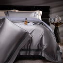 GobekUsa Damask Lyocell Cotton Bedding Set with Soft Silky Finish