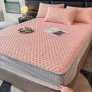 GobekUsa Cool Summer Bed Mat Set Queen - High-quality Ice Silk Fabric