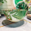 GobekUsa Green Leaf Collection: Tableware, Plates, Coffeeware, Teaware, Saucers, Bowl, Tray
