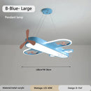 GobekUsa Kids Airplane Pendant Lights Wood Metal Sconces Nursery School LED