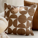 GobekUsa Brown Coffee Pillowcase: Modern Simplicity Light Luxury Sofa Cushion Covers
