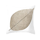 GobekUsa Autumn Maple Leaves Pillow Cases Short Plush Cushion Cover Sofa Pillowslip