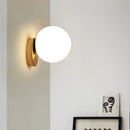 GobekUsa Glass Ball Wall Lamp: Modern Nordic Design for Bedroom, Living Room, Study & Aisle