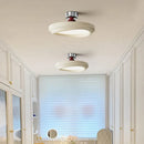 GobekUsa Cream LED Ceiling Light for Minimalist Home Decor