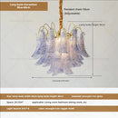GobekUsa Crystal Chandelier: French Light Luxury Retro Color Living Room Villa Dining Room Lamps