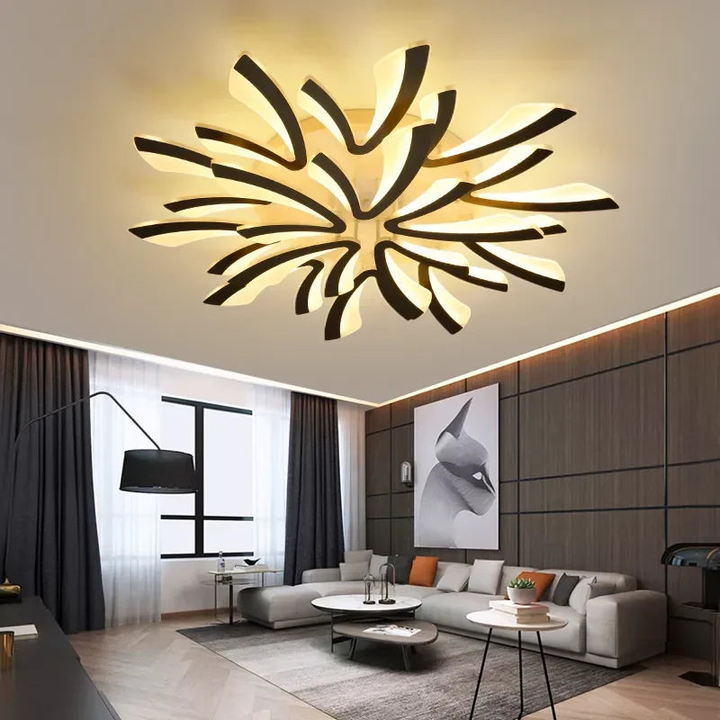 GobekUsa LED Ceiling Chandelier with Remote Control for Home Décor, photo 2 of 16
