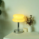 GobekUsa Bauhaus Glass Table Lamp | Modern Desktop Decoration for Home, Bedroom, Living Room