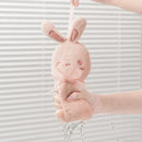 GobekUsa Cartoon Rabbit Hand Towel - Thick Coral Velvet Absorbent for Bathroom Kitchen