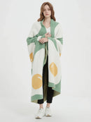 GobekUsa Cute Poached Egg Blanket Throw - Kawaii Fried Egg Pattern Cozy Knit Blanket for Living Room and Bedroom