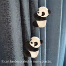 GobekUsa Cute Panda Plush Clip-On Pendant - Small Funny Bedroom Decoration