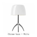 GobekUsa Lumiere Glass Table Lamp - Modern LED Desk Light for Bedroom and Living Room