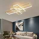 GobekUsa LED Chandeliers with Remote Control - Black Lustre Ceiling Lamp for Home