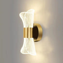 GobekUsa Crystal Wall Lamp for Bedroom Living Room Aisle Lighting