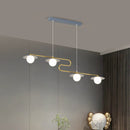 GobekUsa Dimmable Led Ceiling Chandelier for Living Room, Dining Table, Kitchen - Modern Indoor Lighting Fixture