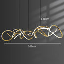 GobekUsa LED Pendant Light Chandeliers for Modern Living and Dining Room Lighting