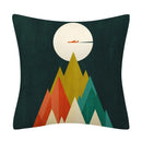 GobekUsa Geometry Pattern Cushion Cover Polyester Cotton Sofa Pillowcase Home Decor