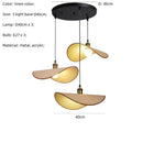 GobekUsa Hat Pendant Light: Retro Minimalist E27 LED Hanging Lamp for Dining Room