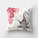 GobekUsa Love Heart Print Pillow Covers 45x45cm Home Decor Sofa Cushion Case