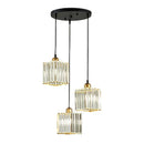 GobekUsa Crystal Trio Pendant Light for Modern Spaces
