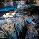 GobekUsa 1500TC Jacquard Egyptian Cotton Bedding Set for Queen King Linens