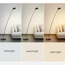 GobekUsa Black Floor Lamp | Nordic Style LED Light for Living Room, Bedroom, or Salon
