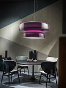 GobekUsa Amber Glass Ceiling Pendant Lights for Kitchen Island Dining Table Decoration
