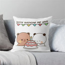 GobekUsa Cartoon Animal Printed Pillowcase - Cute & Cozy Sofa Cushion Cover