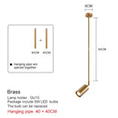 Nordic Adjustable Black or Brass Pendant Light