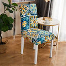GobekUsa Bohemian Mandala Stretch Chair Cover Slipcovers - Elastic Seat Case for Banquets