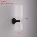 GobekUsa Glass Ball LED Wall Lamps - Nordic Modern Wall Lights for Bedroom, Bathroom, Staircases