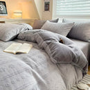 GobekUsa Cozy Milk Fleece Winter Bedding Set - High Density & Skin Friendly