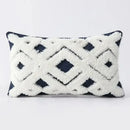 GobekUsa Bohemian Tufted Tassel Cushion Cover | Plush Embroidered Decorative Pillow for Sofa