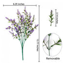 GobekUsa Lavender Grass Plastic Flowers for Home Décor & DIY Photography