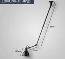 GobekUsa Industrial Iron Swing Arm Wall Lamp for Bedroom, Living Room, Office Decor