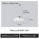 GobekUsa Glass Cloud Chandelier LED Pendant Lamp for Villa Staircase & Hotel